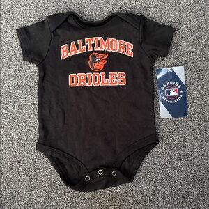 Baltimore Orioles Baby Onesie